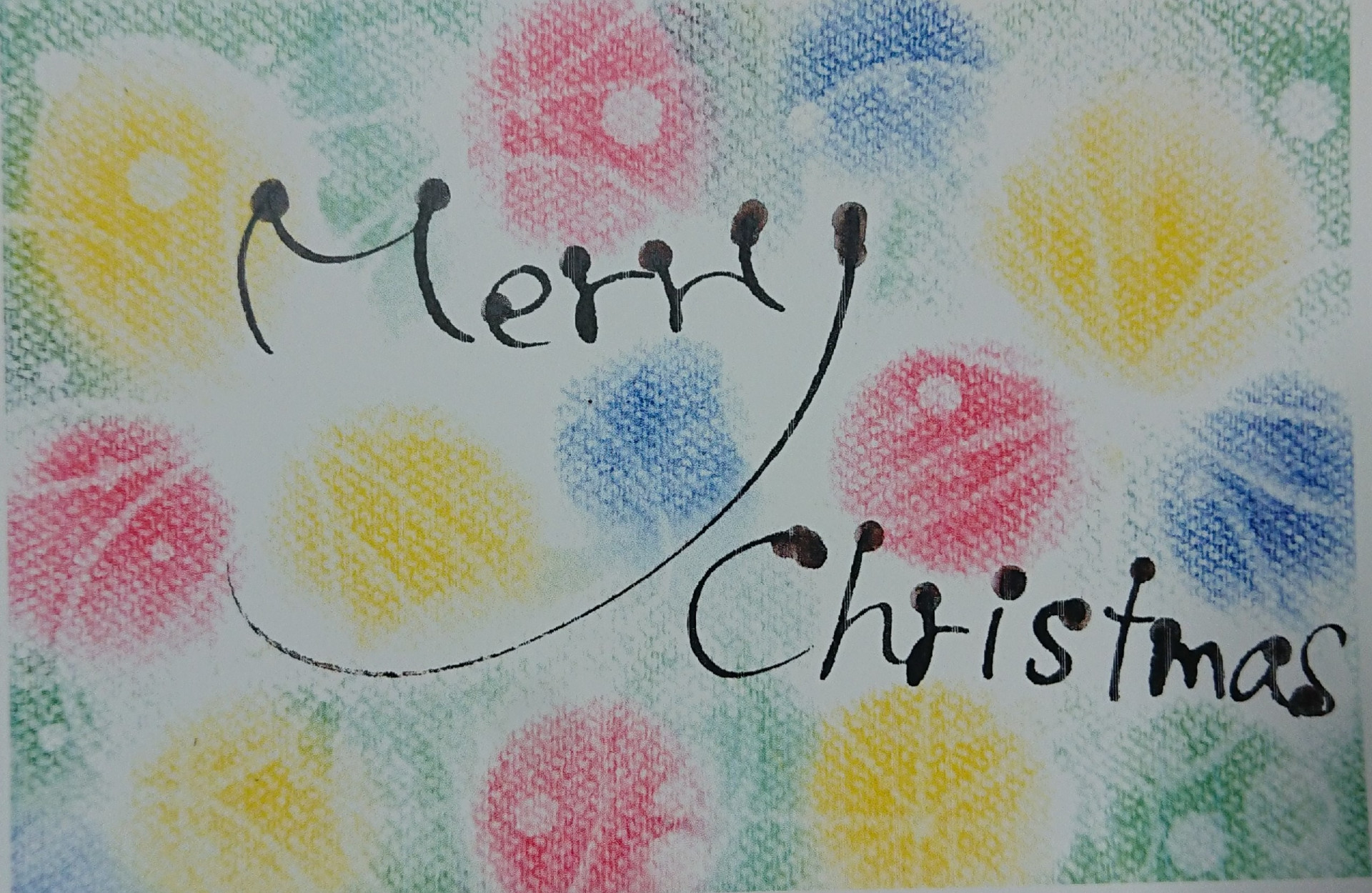 クリスマスカード作成会のお知らせ